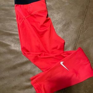 Nike Pro workout pants. Size Medium.